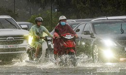Xuất hiện các ổ mây dông gây mưa cho nhiều tỉnh miền Bắc tối và đêm nay