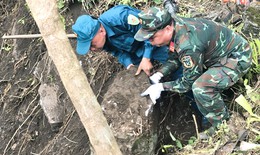 Dân quân nơi biên cương góp sức tìm hài cốt liệt sĩ giữa núi rừng Vị Xuyên