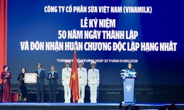 Vinamilk đón nhận Huân chương Độc lập hạng Nhất tại dấu mốc 50 năm