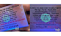 Mua bán xe qua mạng: Cẩn thận giấy tờ giả được 'phù phép' bằng AI
