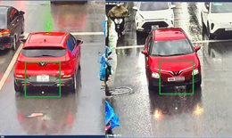 Hà Nội: Tài xế gắn 2 biển số khác nhau bị 'bắt bài' bởi camera AI