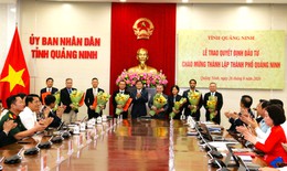 Quảng Ninh trao quyết định đầu tư 16 dự án, tổng vốn hơn 16.000 tỷ đồng