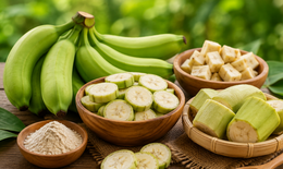 5 lợi ích sức khỏe tiềm năng của chuối xanh