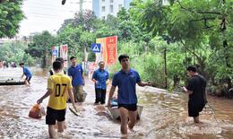 Miền Bắc lại liên tiếp hứng các đợt mưa to, cảnh báo ngập úng