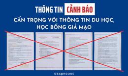 Trường đại học cảnh báo thông tin giả mạo, lừa đảo mùa tuyển sinh