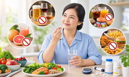 Người dùng thuốc trị đái tháo đường: 4 nhóm thực phẩm, đồ uống cần tránh