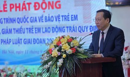 Triển khai đồng bộ giải pháp bảo vệ trẻ em, ngăn lao động trẻ em trái luật