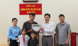 Hơn 17 triệu đồng đến với bé gái 9 tuổi ở Thái Nguyên từng bị mái nhà đổ vùi lấp