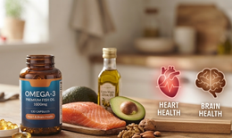 Cần bao nhiêu omega-3 mỗi ngày để bảo vệ tim mạch và não bộ?