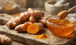 Cách làm mờ nám, tàn nhang bằng nghệ tươi và mật ong