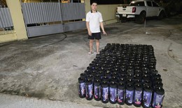 Quảng Ninh: Phạt 160 triệu đồng, tiêu hủy gần 350 bình khí cười
