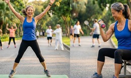 Người trên 50 tuổi nên tập cardio hay tập tạ để giảm cân?