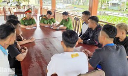 Câu view bằng clip bạo lực, 14 thanh thiếu niên phải làm việc với công an