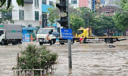 Tiếp tục cảnh báo mưa dông mạnh khu vực nội thành Hà Nội