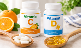 Kết hợp vitamin C và vitamin D mang lại lợi ích gì?