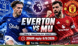 Kênh và link xem trực tiếp MU vs Everton tối 6/9