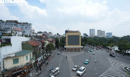 Hiện trạng khu vực hồ Hoàn Kiếm đang dự kiến được chỉnh trang