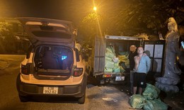 Bắt quả tang đối tượng vận chuyển, mua bán gần 300 bình ‘khí cười’