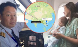 Cơ trưởng kể phút quyết định hạ cánh khẩn, cứu sản phụ sinh con trên máy bay