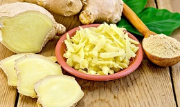 Gừng tươi trị cảm, rối loạn tiêu hóa
