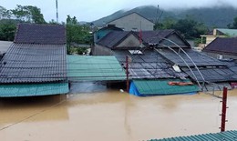 Nghệ An: 5 người chết và mất tích trong mưa lũ