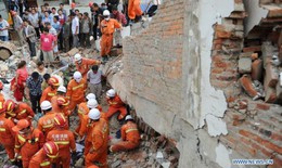 Động đất lại rung chuyển Tứ Xuyên, Trung Quốc