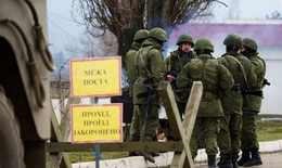 Nga: Quân đội đang chốt ở một số vị trí tại Crimea