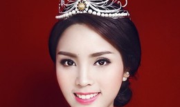 Hoa hậu Kỳ Duyên khoe đường cong với váy dạ hội
