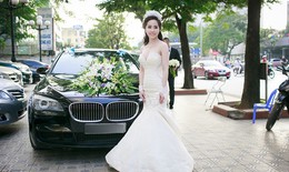 Bốn bộ đầm của Quỳnh Nga trong tiệc cưới