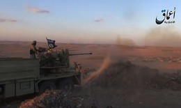 IS đánh bom kép ở biên giới Syria gây giao tranh dữ dội