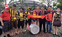 Hơn 10 CĐV Malaysia đã đến Hà Nội và được bảo vệ nghiêm ngặt