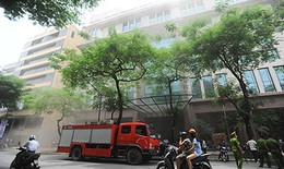 Hà Nội: Dập tắt đám cháy ở tòa nhà thuộc Ngân hàng Nhà nước