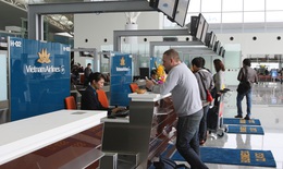 Nhà ga T2 Nội Bài đón chuyến bay đầu tiên