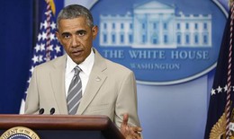 Tổng thống Mỹ Obama gặp sự cố