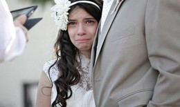 Người cha sắp chết dắt tay con gái trong đám cưới giả