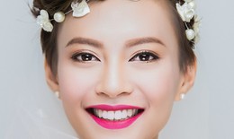 3 kiểu tóc đẹp dịu dàng "khó cưỡng" cho cô dâu tóc ngắn