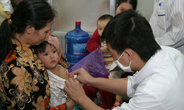23 triệu trẻ em được tiêm vắc xin sởi- rubella miễn phí