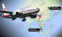 Áp dụng thuật toán tìm máy bay MH370 mất tích