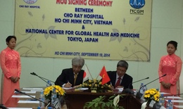 Bệnh viện Chợ Rẫy ký kết hợp tác với NCGM Nhật Bản