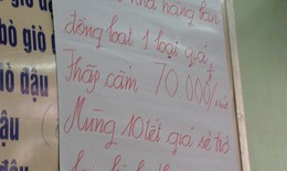 Cửa hàng ăn uống tại Hà Nội dịp Tết ra sức chặt chém