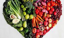 Ăn nhiều rau quả, lợi cho tim mạch lâu dài