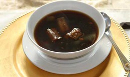 Canh ngẩu pín tráng dương dành cho quý ông