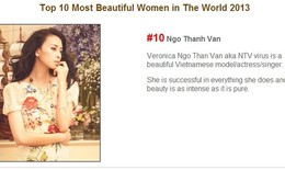 Ngô Thanh Vân đứng thứ 10 trong Top 50 Người phụ nữ đẹp nhất thế giới 2013