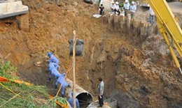 Khởi tố vụ án vỡ đường ống nước sạch Sông Đà