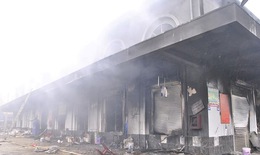 Vụ cháy chợ Phố Hiến: Dấu hỏi về hoạt động chữa cháy