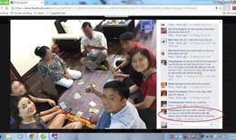 Kiểm sát viên đăng ảnh đánh bài ăn tiền lên Facebook