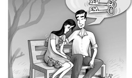 Vui cười: Nào cậu, nếm nó đi
