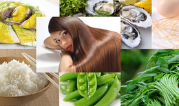 Top 10 thực phẩm nuôi dưỡng mái tóc