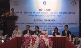 Việt Nam, Lào, Campuchia chung tay phòng chống bệnh truyền nhiễm