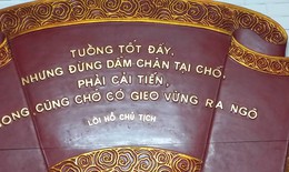 Ghi lời Bác Hồ phải chính xác